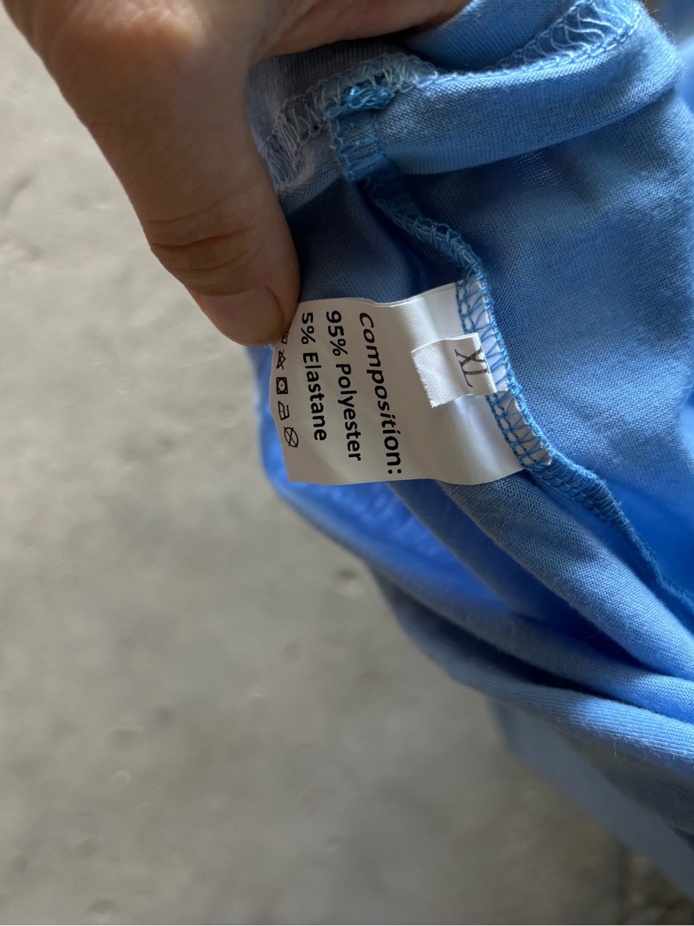 QUARTER SLEEVE PERIWINKLE CARDIGAN - Picture 3 of 3